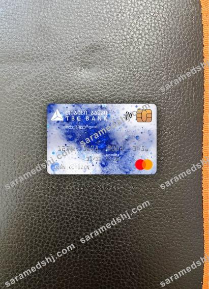 Georgia TBC bank mastercard photolook front